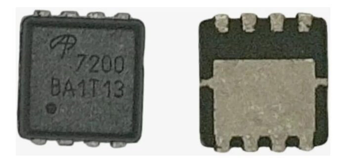 Mosfet Aon7200 Ao7200 7200 N-channel 30v 40a - Imagem 3