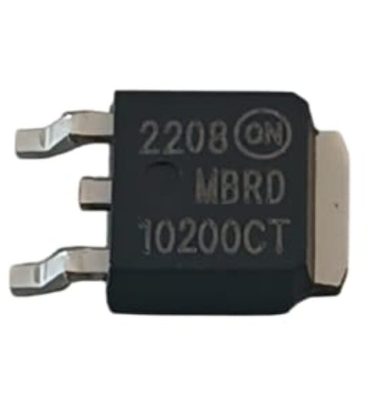 Diodo Mbr10200ct 10a 200v To252 Kit C/3 Pçs Originais